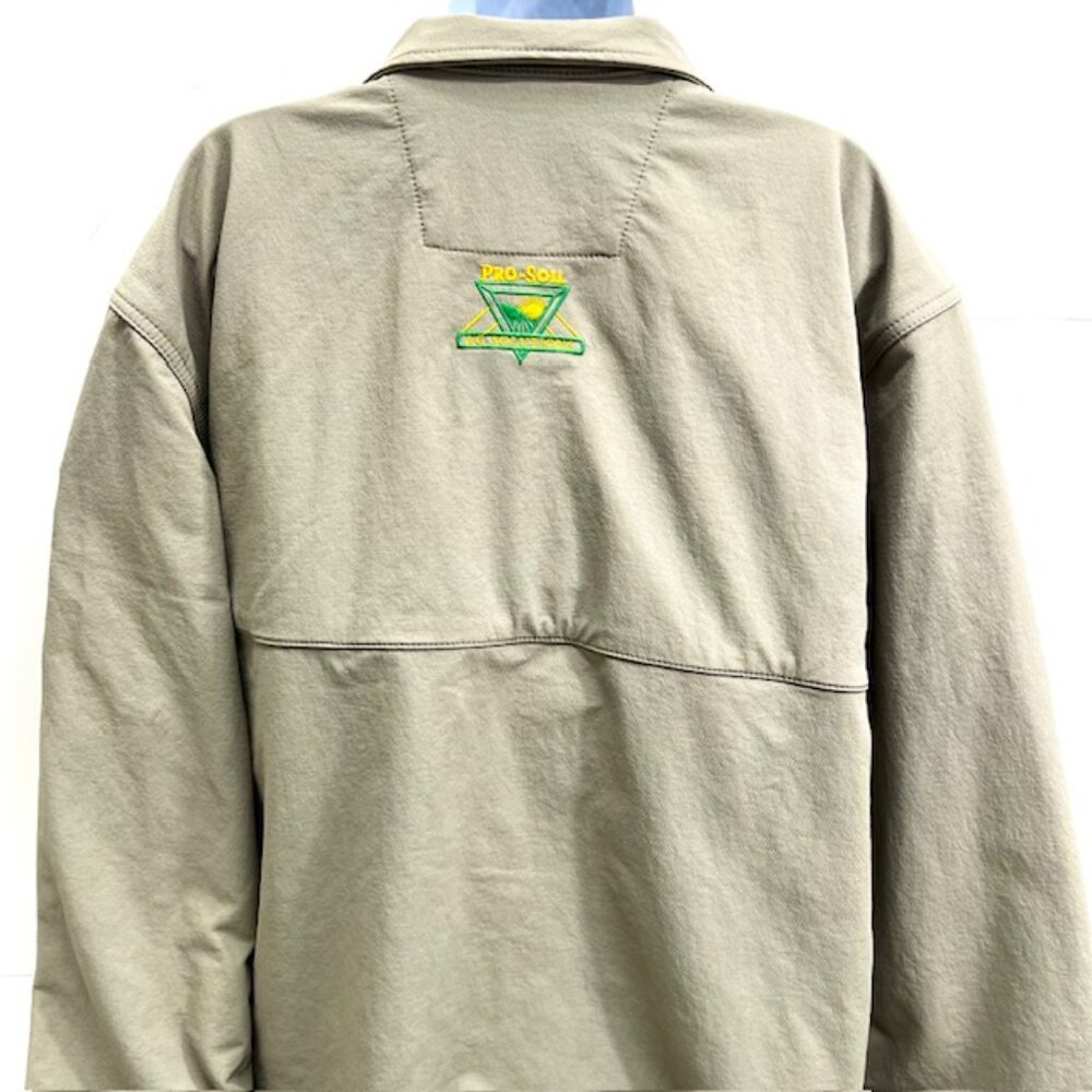 VTG Carhartt XL Rain Defender Jacket Super Dux  Relaxed Light Gray3rd Party( 92) - Picture 3 of 7